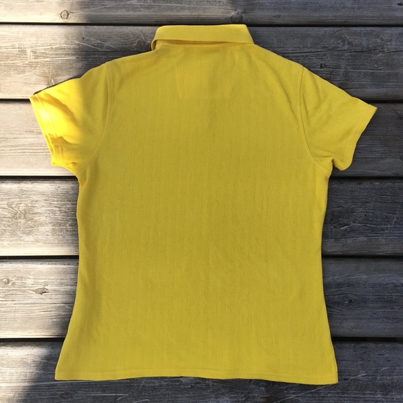 Yellow Antigua Polo Golf Shirt - Picture 8 of 8